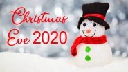 Christmas Eve 2020 Greetings and Messages: WhatsApp Stickers, Xmas Tree HD Images, Photos of Santa Claus, Facebook Posts, Insta Stories and GIFs to Wish Happy Holiday