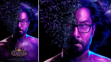 Cobra New Poster: Chiyaan Vikram Looks Like He Got Caught in Thanos’ Snap, but With a Numerical Twist in This Stylish New Look!