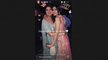 Khushi Kapoor’s Birthday Post For Her Favourite Anshula Kapoor Is Adorable And Glamorous!