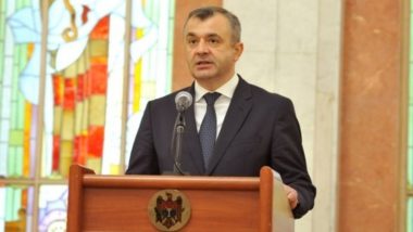Moldova's Prime Minister Ion Chicu Tenders His Resignation