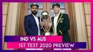 IND vs AUS, 1st Test 2020 Preview & Playing XIs: Virat Kohli And Co Look For Winning Start