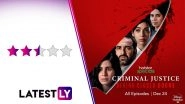 Criminal Justice Behind Closed Doors Review: Pankaj Tripathi&rsquo;s Legal Drama Series Tackles Domestic Abuse But Gets Muddled in Tiring Subplots (LatestLY Exclusive)