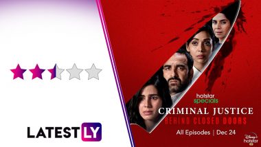 Criminal Justice Behind Closed Doors Review: Pankaj Tripathi’s Legal Drama Series Tackles Domestic Abuse But Gets Muddled in Tiring Subplots (LatestLY Exclusive)
