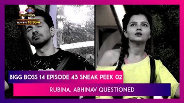 Bigg Boss 14 Episode 43 Sneak Peek 02 | Dec 1 2020: Rubina, Abhinav Asked Personal Questions