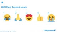 2020 Most Tweeted Emojis: From Tears of Joy to Praying, Twitter India Releases List of Emojis That Were Used Widely This Year