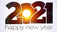 New Year's 2021 Cards Message Formats: Happy New Year WhatsApp Wishes and Quotes to Write in Your Season Greetings For Friends and Family