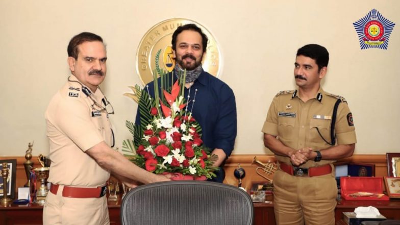 Mumbai Police Honours Rohit Shetty For His Help Of COVID-19 Frontline Workers, Calls Him 'The Asli Dilwale' (View Tweet)