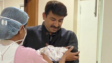 Manoj Tiwari Blessed With Baby Girl, Shares First Picture of His Daughter on Twitter