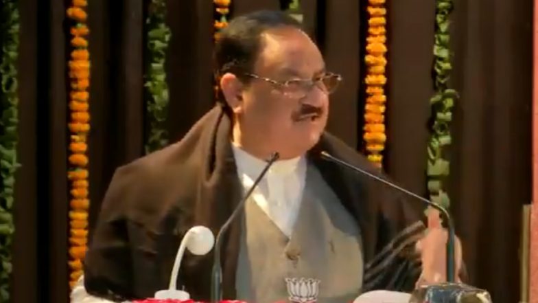 Donald Trump Lost Due to COVID-19 Mishandling, But PM Narendra Modi Led Boldly With 'Jaan Hai Toh Jahan Hai' Philosophy, Says BJP Chief JP Nadda (Watch Video)