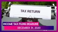 ITR Filing Deadline Dec 31, 2020: Here&rsquo;s An Important Message From The Income Tax Department For Tax Payers