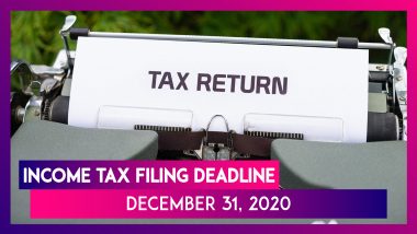 ITR Filing Deadline Dec 31, 2020: Here’s An Important Message From The Income Tax Department For Tax Payers