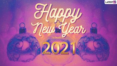 Countdown to New Year 2021 Greetings and HD Digital Cards: Send HNY Messages, WhatsApp Stickers, Instagram GIFs & Facebook Wishes For a Hopeful and Prosperous Year Ahead