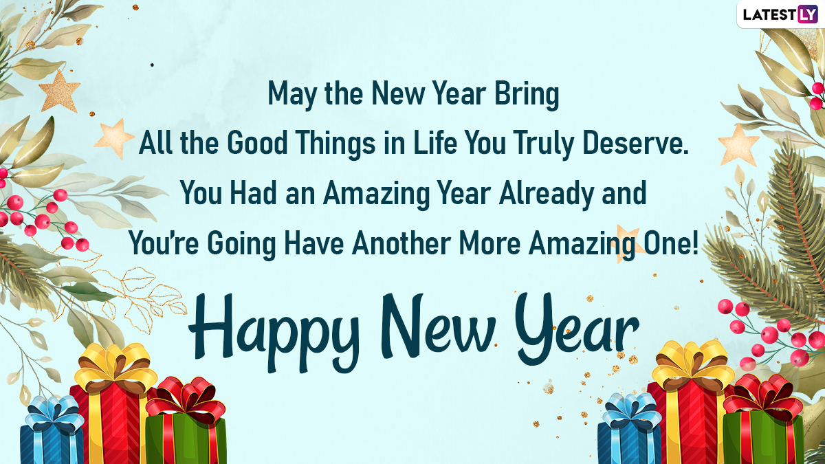 Happy and Prosperous New Year 2021 Wishes, Greetings, Status, SMS ...