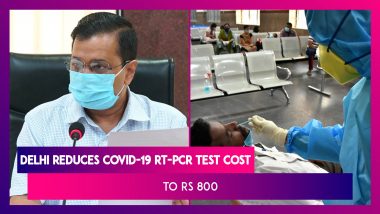 Delhi Reduces COVID-19 RT-PCR Test Cost To Rs 800, Down From Rs 2400; India’s Coronavirus Tally Nears 95 Lakh