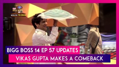 Bigg Boss 14 Episode 57 Updates | Dec 21 2020: Vikas Gupta Makes A Comeback