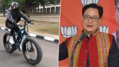 Anil Kapoor Impresses Sports Minister Kiren Rijiju by Sharing His Cycling Video (Read Tweet)