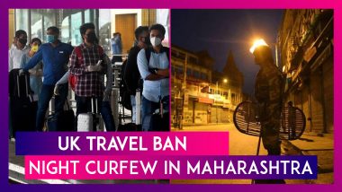 UK Travel Ban: India Halts Flights Till December 31; Night Curfew In Maharashtra, Quarantine For Europe, Middle East Arrivals