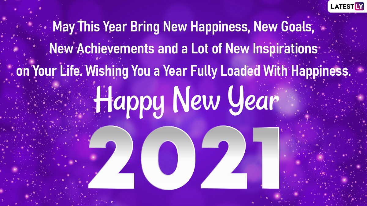 First Day of New Year 2021 Quotes, HNY GIFs, Captions, HD Images ...