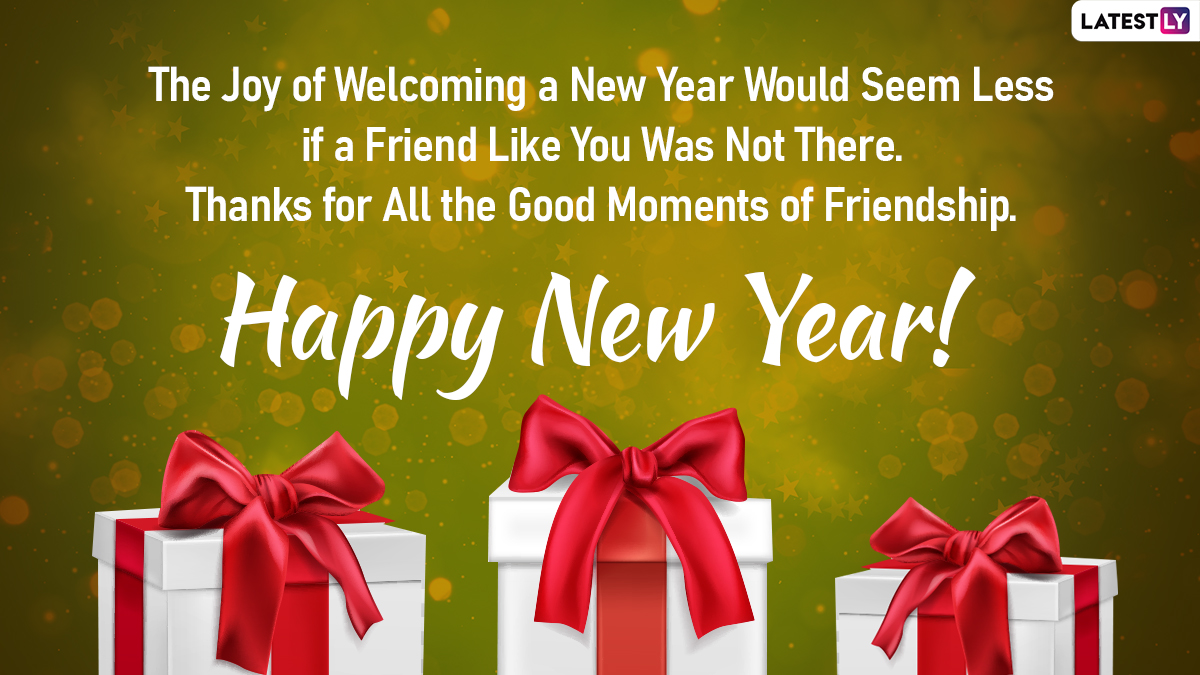 Happy New Year 2021 Greetings For First Day of The Year: WhatsApp ...