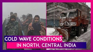 Cold Wave Conditions In North, Central India: Ground Frost & Snowfall Warnings Issued During Christmas Week
