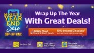 Flipkart Mobile&rsquo;s Year-End Sale 2020: Get iPhone SE at Rs 32,999; Amazing Discounts on iPhone XR, Galaxy F41, iPhone 11 Pro & Other Smartphones