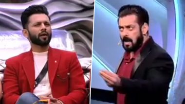 Bigg Boss 14: Rahul Vaidya Rebukes Salman Khan For Calling Him 'Bhaaga Hua Contestant', Host Asks Him 'Aapke Pair Padhke Leke Aaye Hai Kya? (Watch Video)