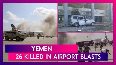 Yemen:  26 Killed As Aden Airport Rocked By Twin Blasts After Arrival Of New Government Officials