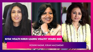 Kotak Wealth Hurun – Leading Wealthy Women 2020: Roshni Nadar Malhotra, Kiran Mazumdar-Shaw Part Of The List; Know The Net Worth Of Wealthiest Indian Women