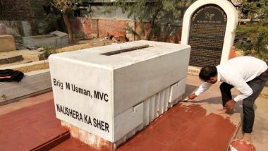 Indian Army Restores Grave of 'Naushera Ka Sher' Brigadier Muhammad Usman Inside Delhi's Jamia Campus