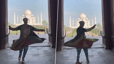 Atrangi Re: Akshay Kumar Dons the Shah Jahan Look Right in Front of the Taj Mahal for Aanand L Rai’s Next (Watch Video)