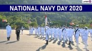 Navy Day 2020 Greetings: PM Narendra Modi, Rajnath Singh Extend Wishes to Navy Personnel and Their Families