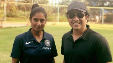 Sachin Tendulkar Wishes Mithali Raj As Indian Women's ODI Cricket Team Captain Turns 38