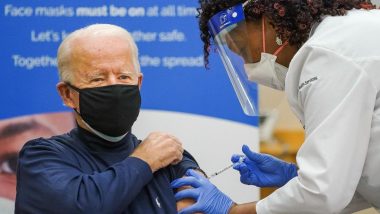 US President-Elect Joe Biden Receives First Dose of Pfizer-BioNTech Coronavirus Vaccine