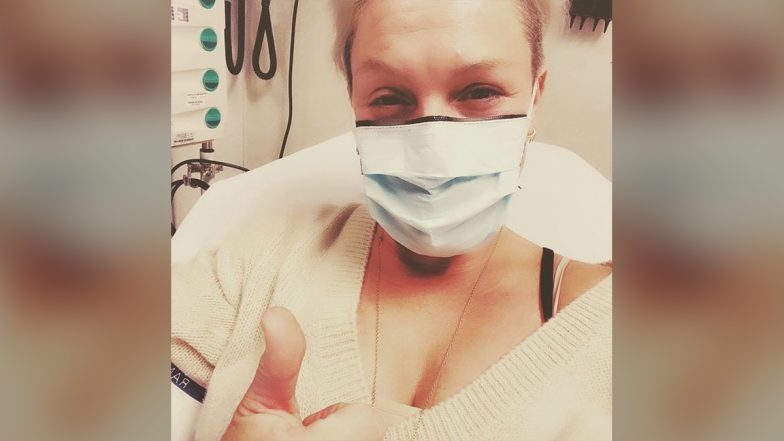 Singer Pink Fractures Her Ankle Ahead of Christmas, Says ‘2020 Is the Gift That Keeps On Giving’