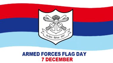 Armed Forces Flag Day 2020: Know Date, History And Significance of The Day Dedicated to Welfare of Indian Armed Forces Personnel