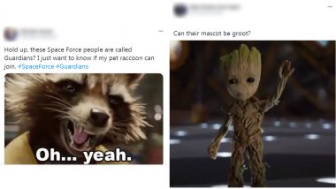 US Space Force Members Are Named ‘Guardians,’ Will There Be Groot? Marvel Fans Flood Social Media With ‘Guardians of the Galaxy’ Funny Memes and Jokes