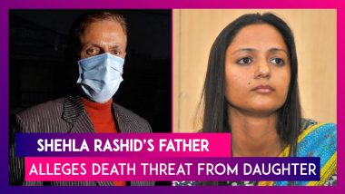 Shehla Rashid’s Father Accuses Her Of Taking Money To Join  Party, Writes To J&K DGP, She Accuses Him Of Domestic Abuse