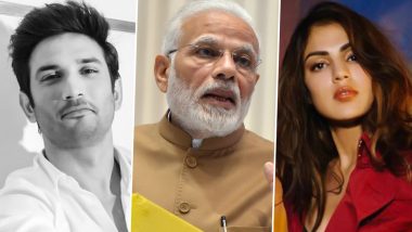 Sushant Singh Rajput Beats PM Narendra Modi to Be Yahoo’s Most Searched Personality of the Year in 2020; Rhea Chakraborty Is Third on the List