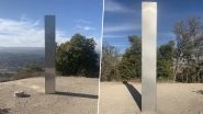Monolith Mania Continues! Mysterious Metal Monolith NOW APPEARS at Atascadero&rsquo;s Pine Mountain in California, Is It the Work of Aliens or Pranksters? Netizens Doubt All Possibilities