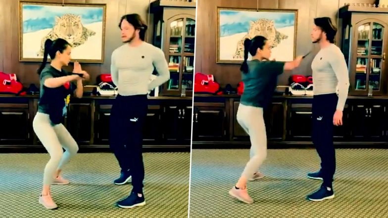Kangana Ranaut Takes Action Rehearsals for Dhakaad in Manali After Wrapping Up Thalaivi (Watch Video)