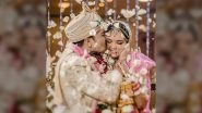Aditya Narayan&rsquo;s Kiss of Love to Wifey Shweta Agarwal Is Warming Our Hearts (View Pic)