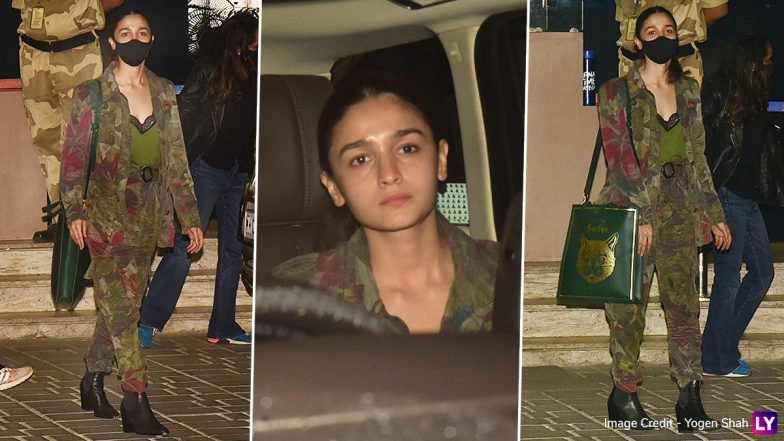 Decoding Alia Bhatt’s Military Chic Airport Look!