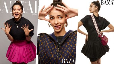 Ananya Panday Exuding 'Why Should Boys Have All the Fun' Vibes on the Cover of Harper's Bazaar Magazine