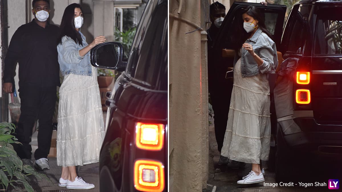 Anushka Sharma in Anita Dongre