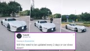Video of &lsquo;Apple Car Concept&rsquo; With Spherical Wheels Goes Viral: Netizens Who Believe It Is True Are Worried About Software Updates, Check Funny Reactions