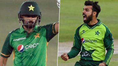 Shadab Khan To Lead Pakistan in T20Is Against New Zealand In Place of Injured Babar Azam, Doubts Over Spinner's Fitness As Well