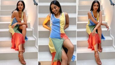 Banita Sandhu Aces Colour- Blocking Finery With a 2 Lac Loewe Dress!