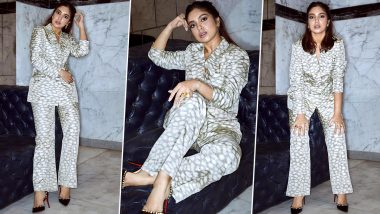 Bhumi Pednekar Is Dripping Luxe Elegance in an Ikat Pantsuit!