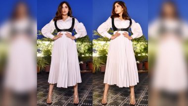 Here’s How Bhumi Pednekar Harnessed a Chic Layered Basic White Dress!