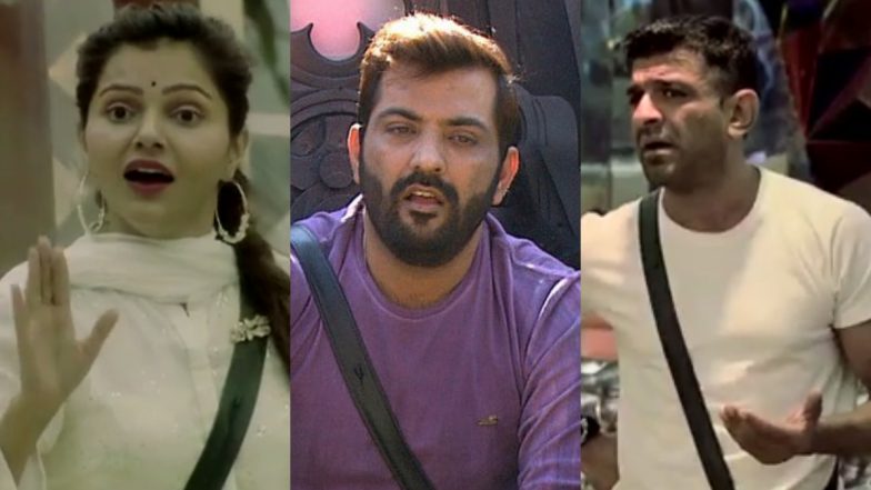 Bigg Boss 14 December 08 Episode: Eijaz Khan Questions Rubina Dilaik-Abhinav Shukla's Existence in Top 4; Manu Punjabi Becomes the New Captain – 5 Highlights of BB 14